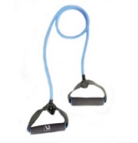 Resistance band with handle